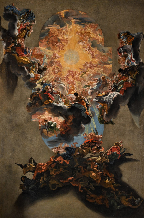 Triumph of the Name of Jesus, c. 1679 - Giovan Battista Gaulli called Baciccia