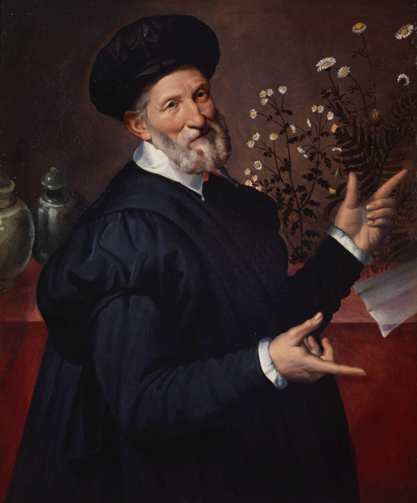 Portrait of a Botanist, c. 1570 - Bartolomeo Passerotti