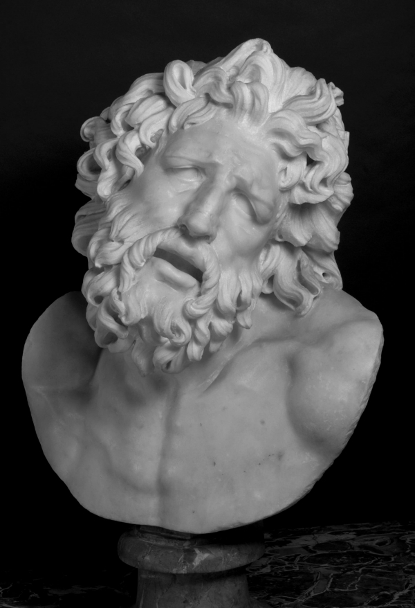 Head of Laocoon - Gian Lorenzo Bernini